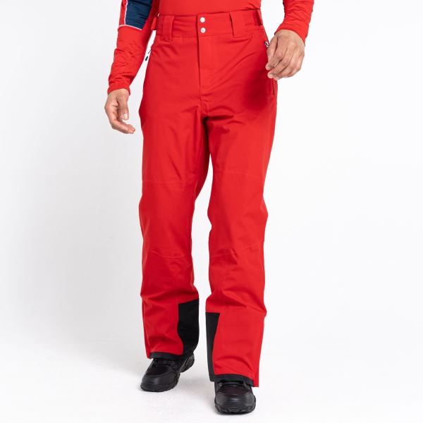 Męskie spodnie narciarskie Dare2b ACHIEVE II czerwone
