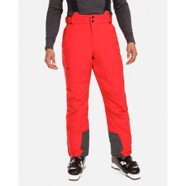 Męskie spodnie narciarskie Kilpi MIMAS-M czerwone
