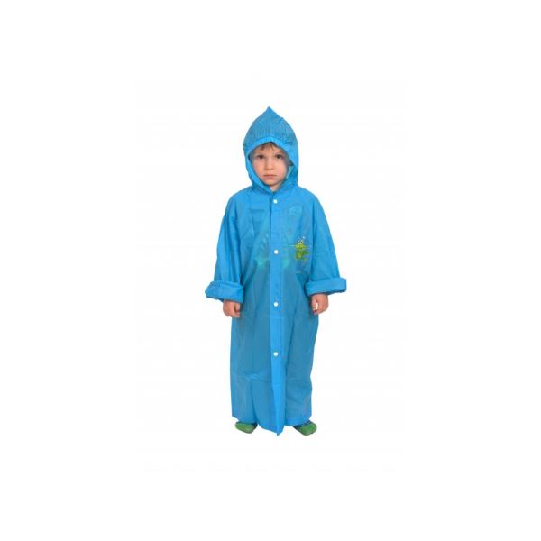 Dziecięcy płaszcz przeciwdeszczowy Mercox Frog niebieski