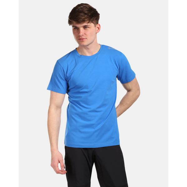 T-shirt męski bawełniany Kilpi PROMO-M niebieski