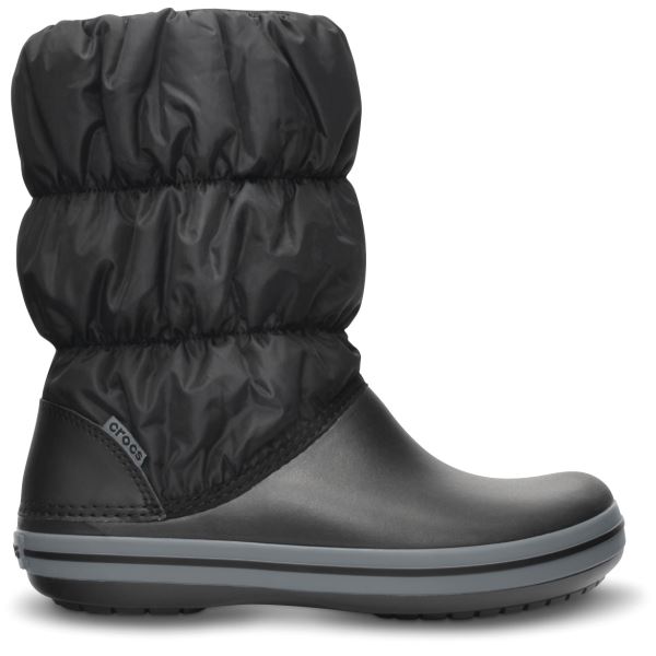 Damskie buty zimowe Crocs WINTER PUFF czarne
