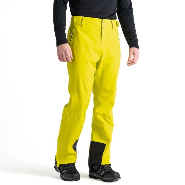 Męskie spodnie narciarskie Dare2b ACHIEVE II żółte
