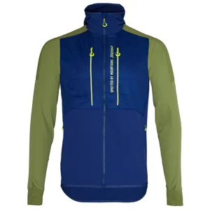 Męska wiatroszczelna kurtka Silvini Core w kolorze ciemnoniebieskim/zielonym Męska wiatroszczelna kurtka Silvini Core w kolorze ciemnoniebieskim/zielonym