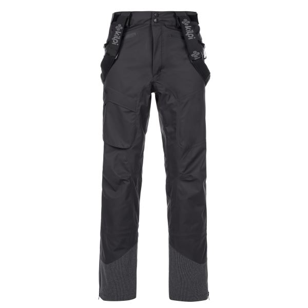 Męskie 3-warstwowe spodnie techniczne KILPI LAZZARO-M czarne