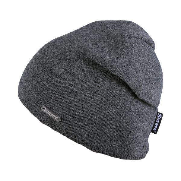Damska zimowa czapka Sherpa TANYA w kolorze ciemnoszarym