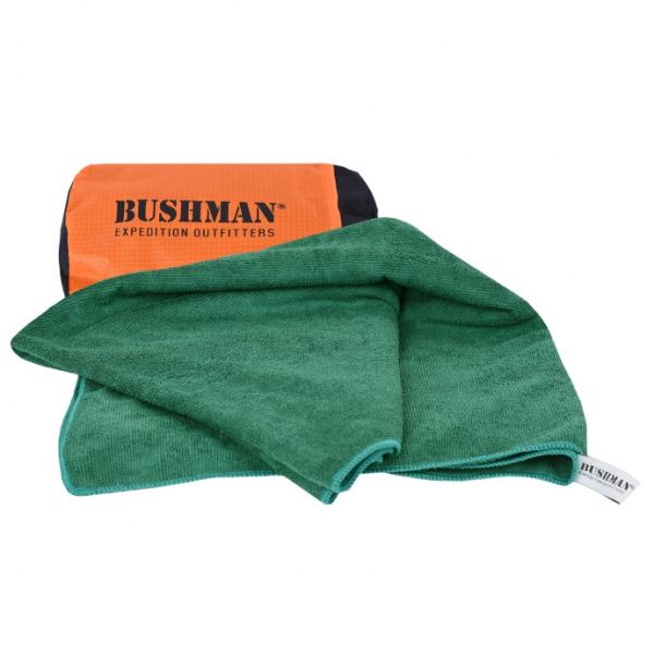 Ręcznik BUSHMAN MICRO zielony UNI