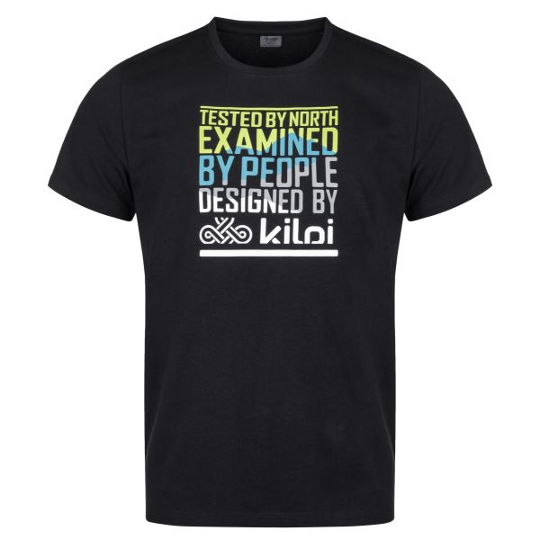 Bawełniany T-shirt męski Kilpi TYPON-M czarny