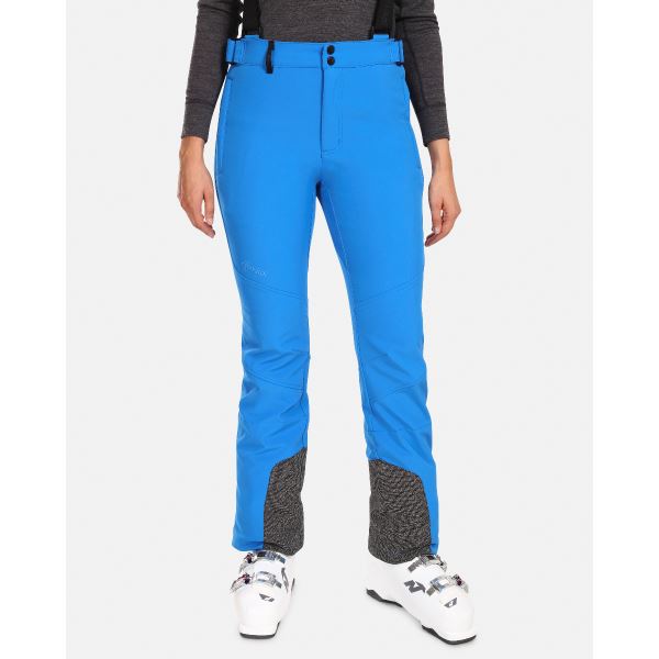 Damskie spodnie narciarskie softshell Kilpi RHEA-W niebieskie